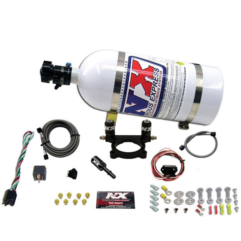 Nitrous Express 13-16 Dodge Dart 2.0L Nitrous Plate Kit (35-100HP) w/10lb Bottle - Burkken Auto Parts