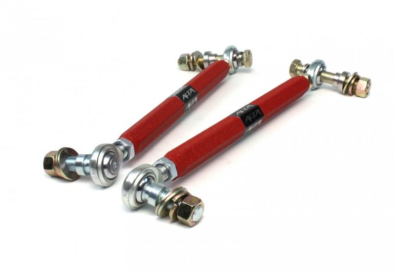 ALTA 02-12 Mini Cooper/S/JCW (Incl. 05-12 Convertible) & 09-12 Clubman Front Endlinks Adj Pair - Red