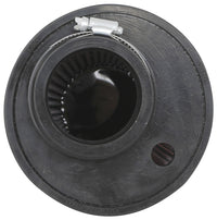 K&N Universal Clamp-On Air Filter 2.375in Flg ID x 5.21875in B OD x 3.5in T OD x 3.75in H - Burkken Auto Parts