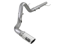 aFe Large Bore-HD 4in 409 SS DPF-Back Exh 18-19 Ford F-150 V6-3.0L (td) w/ Polished Tip - Burkken Auto Parts