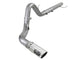 aFe Large Bore-HD 4in 409 SS DPF-Back Exh 18-19 Ford F-150 V6-3.0L (td) w/ Polished Tip - Burkken Auto Parts
