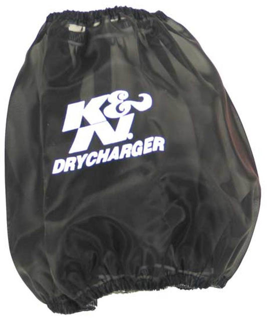 K&N Round Tapered Air Filter Wrap Black 7.5in Base ID / 4.5in Top ID / 6in Height - Burkken Auto Parts