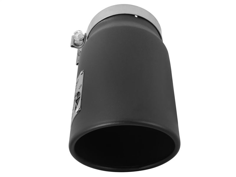 aFe Diesel Exhaust Tip Bolt On Black 5in Inlet x 6in Outlet x 12in Long - Burkken Auto Parts