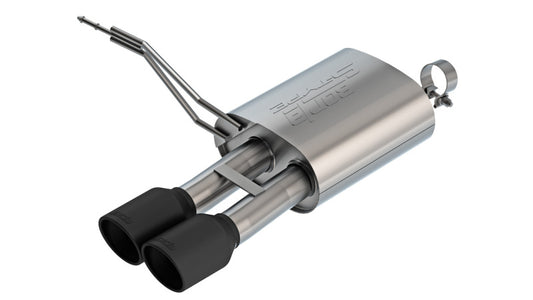 Borla 14-24 Mini Cooper S (F55) S-Type Axle-Back Exhaust System - Black Coated Tips - Burkken Auto Parts