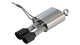 Borla 14-24 Mini Cooper S (F55) S-Type Axle-Back Exhaust System - Black Coated Tips - Burkken Auto Parts