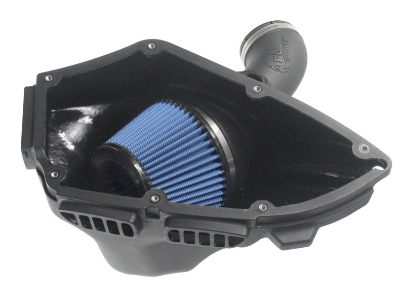 aFe MagnumForce Stage 2 Si Intake System Pro 5 R Black 06-12 BMW 3 Series E9x L6 3.0L Non-Turbo - Burkken Auto Parts