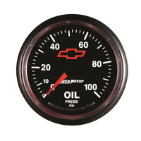 Autometer Sport-Comp II GM 52mm 0-100 PSI Mechanical Oil Pressure Gauge - Burkken Auto Parts