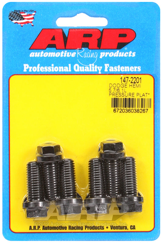 ARP Dodge Hemi 5.7/6.1L Pressure Plate Bolt Kit - Burkken Auto Parts