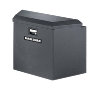 Tradesman Steel Trailer Tongue Storage Box (16in.) - Black - Burkken Auto Parts