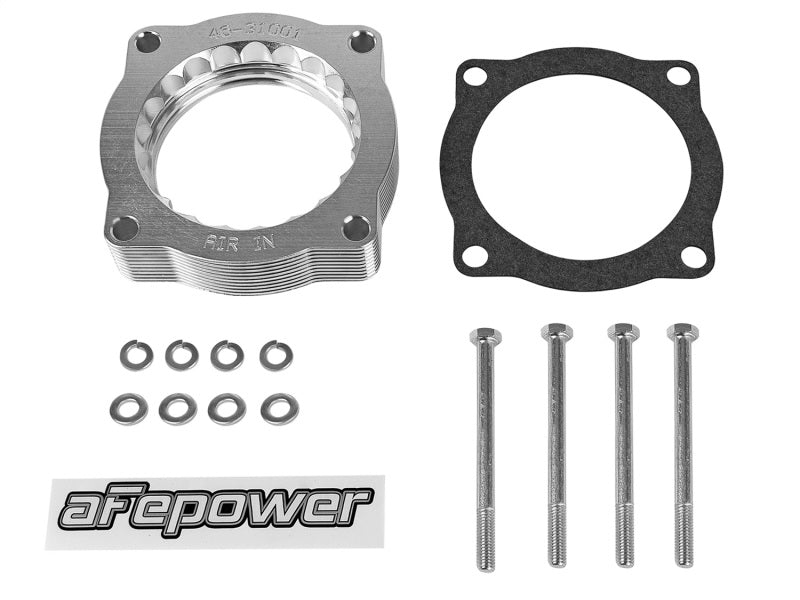 aFe Silver Bullet Throttle Body Spacer N62 Only BMW (E53) 04-09 5series (E60) 04-09 6series (E63/64) - Burkken Auto Parts