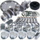 Eagle Ford 302 3.400in Crank 5.400in I-Beam Rods 4.000in Pistons 164 Tooth FP Balanced Assembly - Burkken Auto Parts
