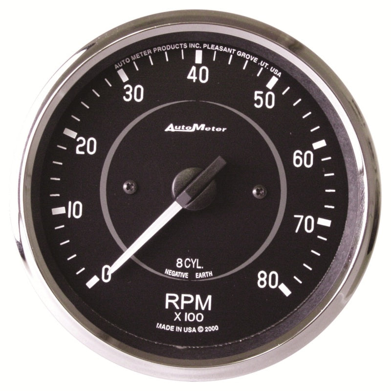 Autometer 4 inch 8000 RPM Cobra Tachometer - Burkken Auto Parts