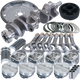Eagle Ford 302 3.400in Crank 5.400in I-Beam Rods 4.000in Pistons 157 Tooth FP Balanced Assembly - Burkken Auto Parts