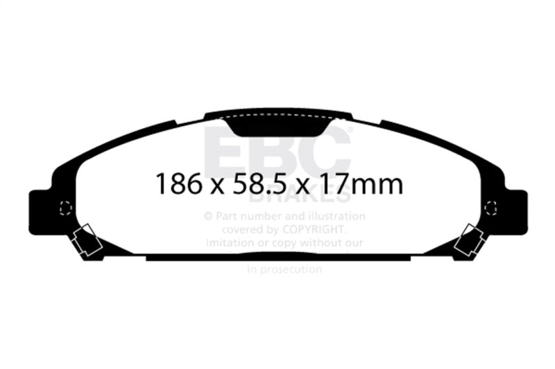 EBC Brakes Greenstuff 2000 Series Sport Pads - Burkken Auto Parts