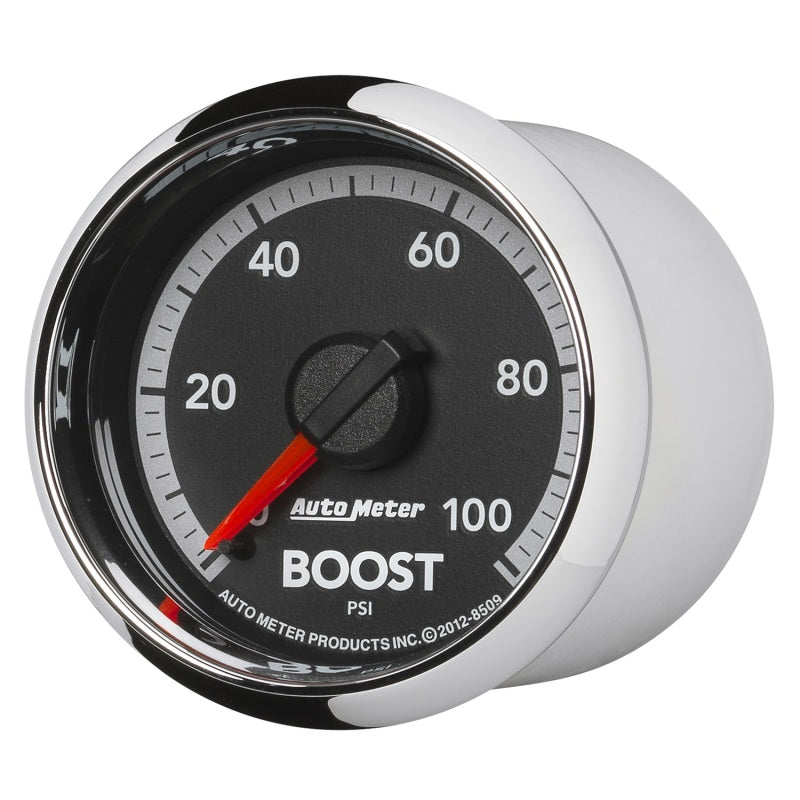 Autometer Gen4 Dodge Factory Match 52.4mm Mechanical 0-100 PSI Boost Gauge - Burkken Auto Parts