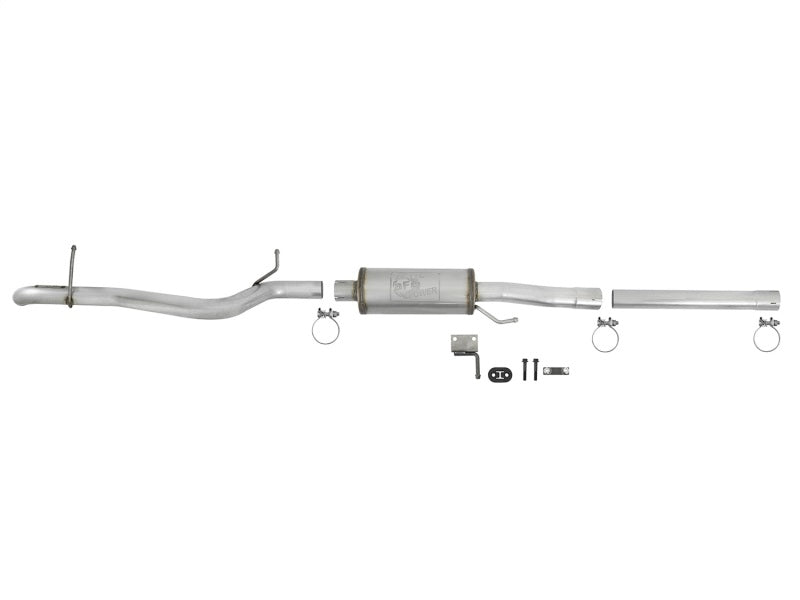 aFe Scorpion 2-1/2in Aluminized Steel Cat-Back Exhaust 07-18 Jeep Wrangler (JK) V6 3.6L/3.8L (2/4dr) - Burkken Auto Parts