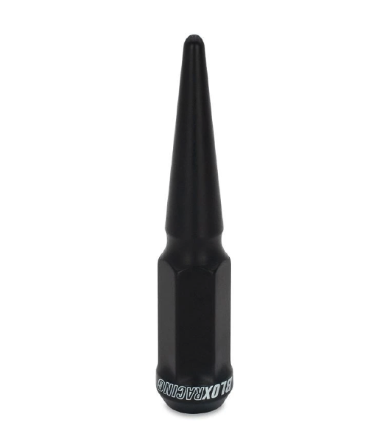 BLOX Racing Spike Forged Lug Nuts - Flat Black 14 x 1.50mm - Single - Burkken Auto Parts