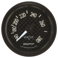 Autometer GT Series 52mm Mechanical 140-280 Deg F Water Temperature Gauge - Burkken Auto Parts