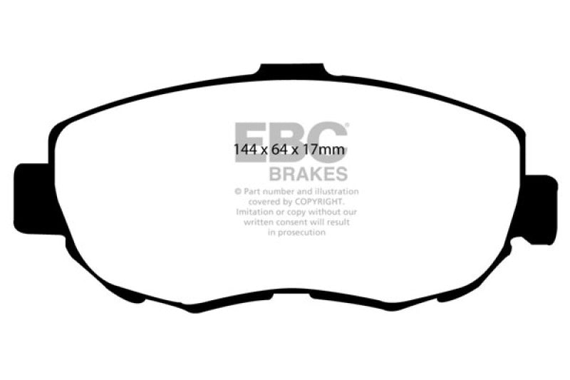 EBC 93-97 Lexus GS300 3.0 Greenstuff Front Brake Pads - Burkken Auto Parts