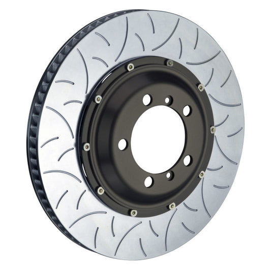 Brembo 08-16 R8 4.2/5.2 Excl CC Brake Fr 2-Piece Discs 380x34 2pc Rotor Slotted Type3 - Burkken Auto Parts
