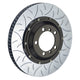 Brembo 14-19 991 Turbo (Excl PCCB) Fr 2-Piece Discs 380x34 2pc Rotor Slotted Type3 - Burkken Auto Parts