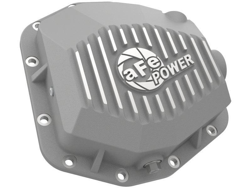 aFe Street Series Rear Differential Cover Raw w/Machined Fins 20+ Jeep Gladiator JT (Dana M220) - Burkken Auto Parts