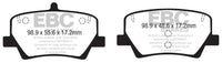 EBC 2018+ Volvo XC40 T4 Greenstuff Rear Brake Pads - Burkken Auto Parts