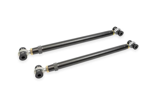 BMR 21-25 Ford Bronco (Exc. Bronco Sport) Lower Control Arms - Double Adj. - Black Hammertone - Burkken Auto Parts