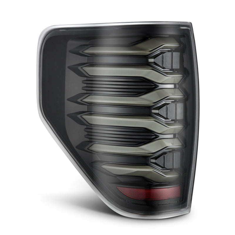 AlphaRex 09-14 Ford F150 LUXX LED Taillights - AlphaBlack Housing - Burkken Auto Parts