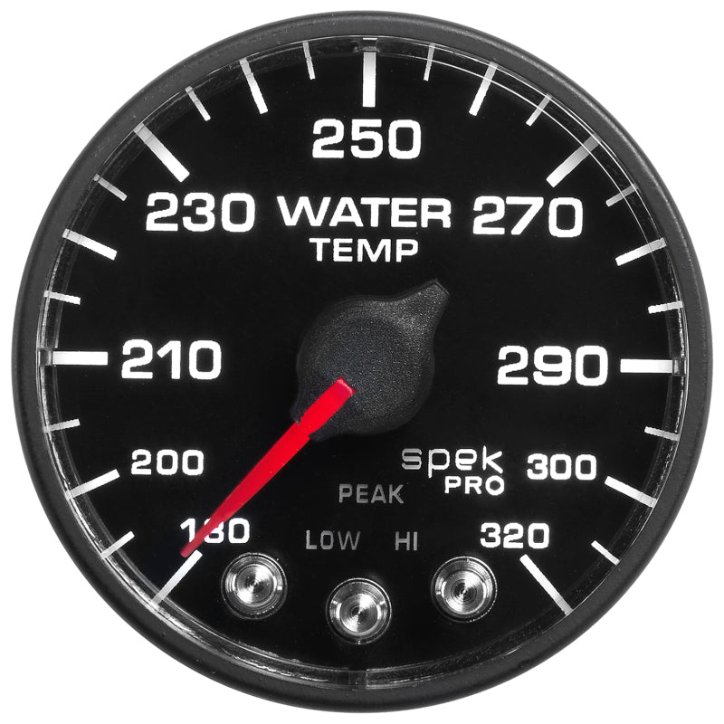 Autometer Spek-Pro - Nascar 2-1/16in Water Temp 180- 320F Bfb Ecu - Burkken Auto Parts