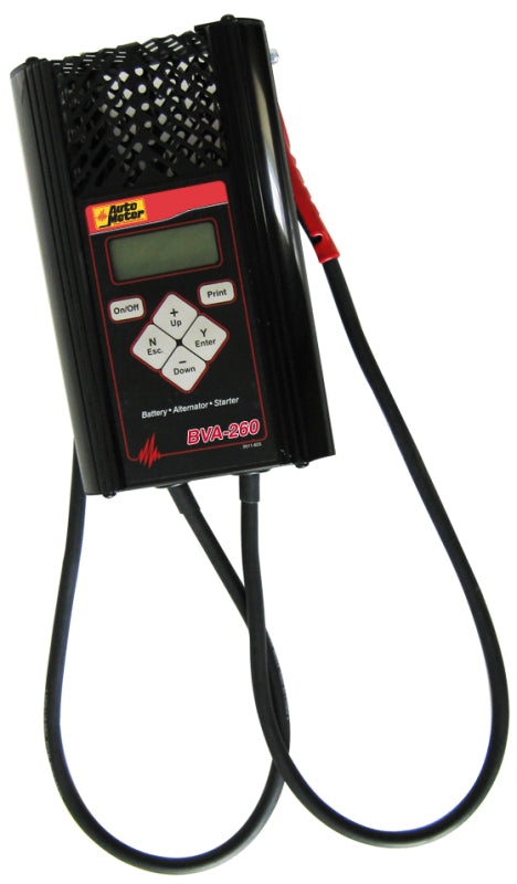 Autometer Handheld Electrical System Analyzer w/120 Amp Load for 6V/12V Applications - Burkken Auto Parts
