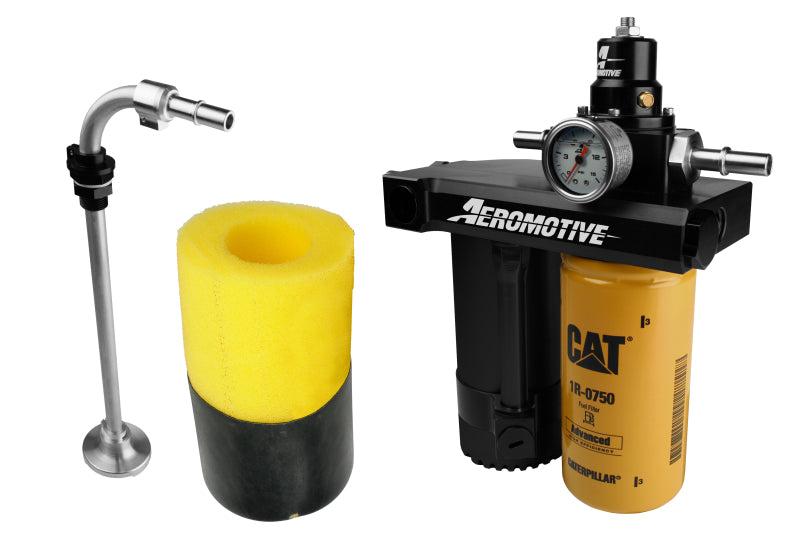 Aeromotive Fuel Pump - 01-10 Duramax Retro Fit Kit for 1/2in Lines - Burkken Auto Parts