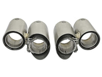 aFe MACH Force-Xp 304 SS OE Exhaust Tips Polished 12-16 Porsche 911 (C2S 991) H6 3.8L - Burkken Auto Parts