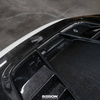 Seibon 2023 Honda Civic Type R TV-Styler Double Side Carbon Fiber Hood - Burkken Auto Parts