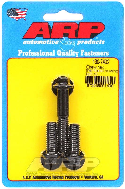 ARP Chevy Hex Thermostat Housing Bolt Kit - Burkken Auto Parts