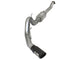 aFe Atlas Exhausts 4in Cat-Back Aluminized Steel Exhaust Sys 2015 Ford F-150 V6 3.5L (tt) Black Tip - Burkken Auto Parts