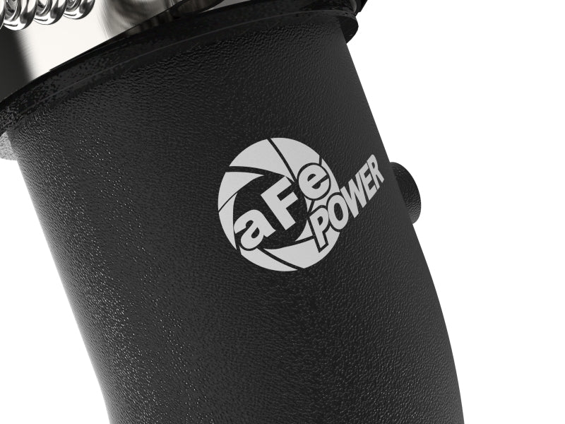 aFe 19-23 RAM Diesel L6-6.7L BladeRunner 3.5 IN Aluminum Cold Charge Pipe - Black - Burkken Auto Parts