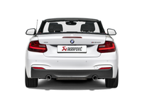 Akrapovic 16-17 BMW M240i (F22 F23) Evolution Line Cat Back (SS) w/ Carbon Tips (Req. Link Pipe) - Burkken Auto Parts