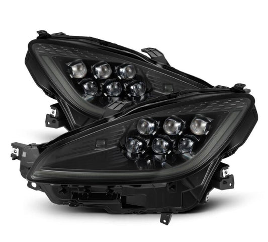AlphaRex 21-23 Toyota GR86 / Subaru BRZ NOVA-Series LED Projector Headlights - Alpha Black - Burkken Auto Parts