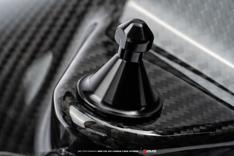 AMS Performance 15-18 BMW M3 / 15-20 BMW M4 w/ S55 3.0L Turbo Engine Carbon Fiber Intake - Burkken Auto Parts