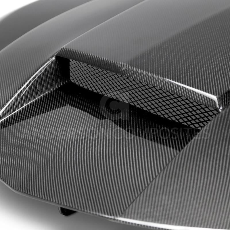 Anderson Composites 2016+ Chevy Camaro Carbon Fiber Double Sided Hood - Burkken Auto Parts