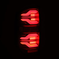 AlphaRex 14-21 Toyota Tundra LUXX LED Taillights Alpha Blk w/Activ Light/Seq Signal - Burkken Auto Parts