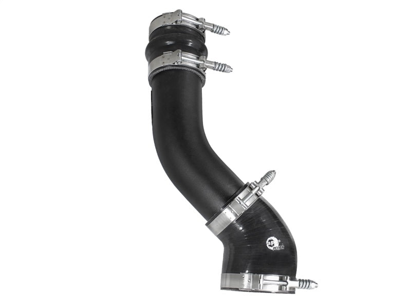 aFe Bladerunner 3 inch Black Intercooler Hot Side Tube Dodge Diesel Trucks 94-02 L6-5.9L - Burkken Auto Parts