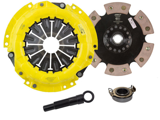 ACT 1991 Geo Prizm XT/Race Rigid 6 Pad Clutch Kit - Burkken Auto Parts