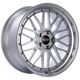BBS LM 20x9.5 5x120 ET37 Diamond Silver Center Diamond Cut Lip Wheel -82mm PFS/Clip Required - Burkken Auto Parts