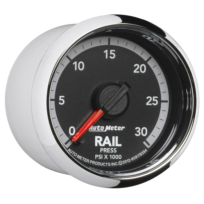Autometer Factory Match Dodge 6.7L 4th Gen Fuel Rail Pressure Gauge 2-1/16in FSE - Burkken Auto Parts