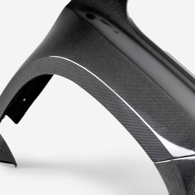 Seibon 2022 Nissan Frontier MB-Style Carbon Front Fibers Pair (2in rise 4in Wider) - Burkken Auto Parts