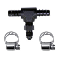 Nitrous Express 5/16 Fuel T 5/16 Hose Barb to 4AN Male - Burkken Auto Parts