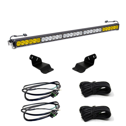 Baja Designs 2021+ Ford Bronco Roof Light Bar Kit 50 inch Onx6+ Dual Control w/Upfitter - Burkken Auto Parts