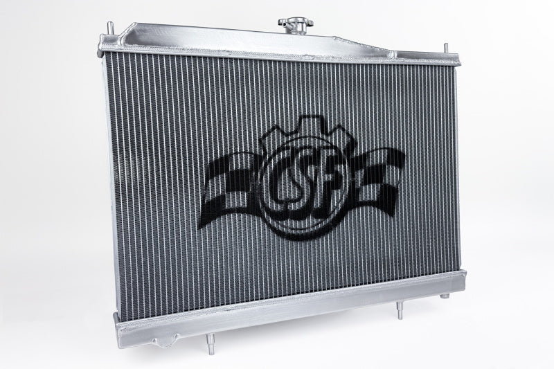 CSF 94-98 Nissan GT-R / GTS R33 High-Performance All-Aluminum Radiator - Black - Burkken Auto Parts
